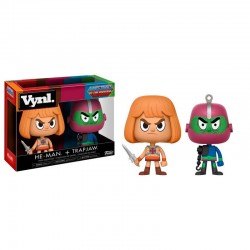 Figuras Vynl He-Man y Trapjaw Master of the Universe