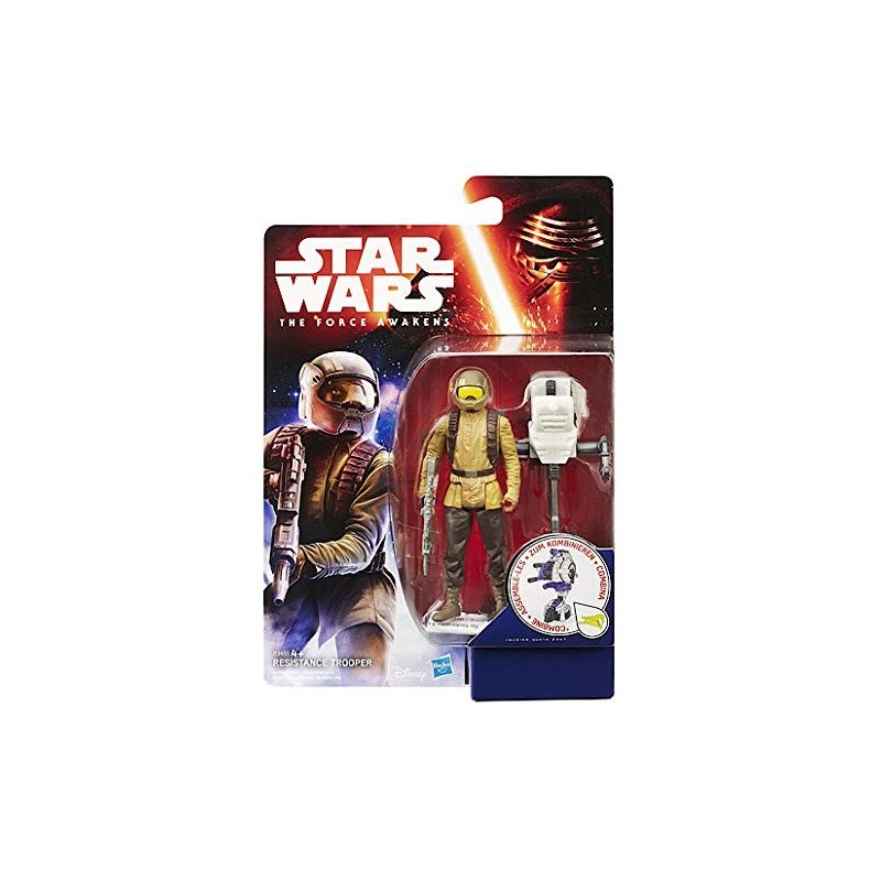 Figura Resistance Trooper Jungle/Space Star Wars Hasbro