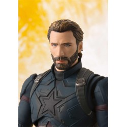 Figura Articulada Capitán América Avengers Infinity Marvel S.H. Figuarts