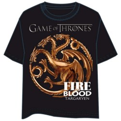 Camiseta Chico Logo Targaryen Juego de Tronos