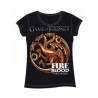 Camiseta Chica Logo Targaryen Juego de Tronos