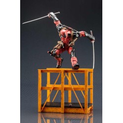 Estatua Super Deadpool Escala 1/6 Marvel Artfx Kotobukiya