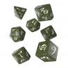 Set Dados Classic RPG White & Black (7 Dados)