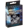 Set Dados Classic RPG White & Black (7 Dados)