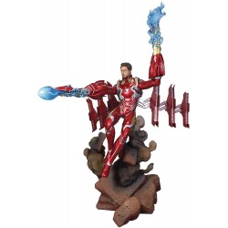 Figura Iron Man MK50 Desenmascarado Infinity War 23 cm Marvel Diamond