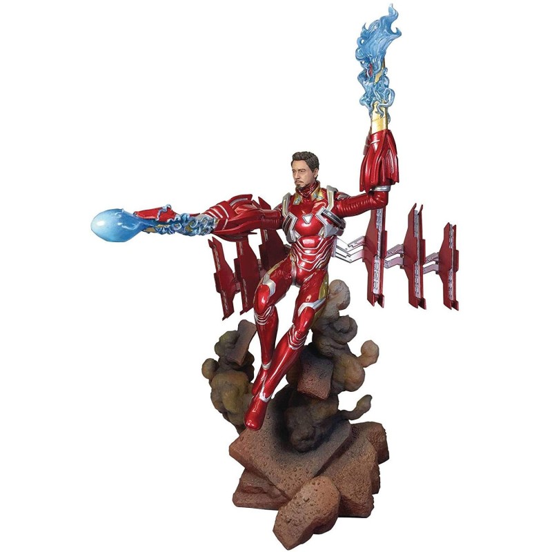 Figura Iron Man MK50 Desenmascarado Infinity War 23 cm Marvel Diamond