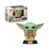 Figura POP Baby Yoda con Rana The Mandalorian Star Wars