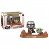 Figura POP The Mandalorian con Baby Yoda The Mandalorian Star Wars