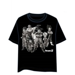 Camiseta Negra Heroes Dragon Ball