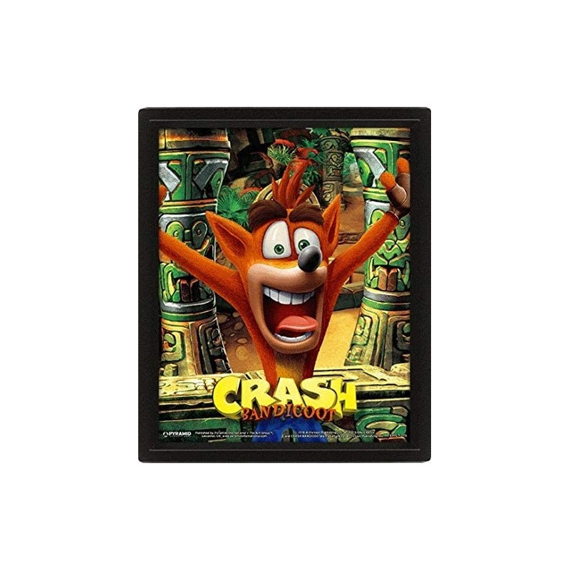 Poster 3D Crash Bandicoot