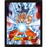 Poster 3D Goku Ultra Instinct Dragon Ball