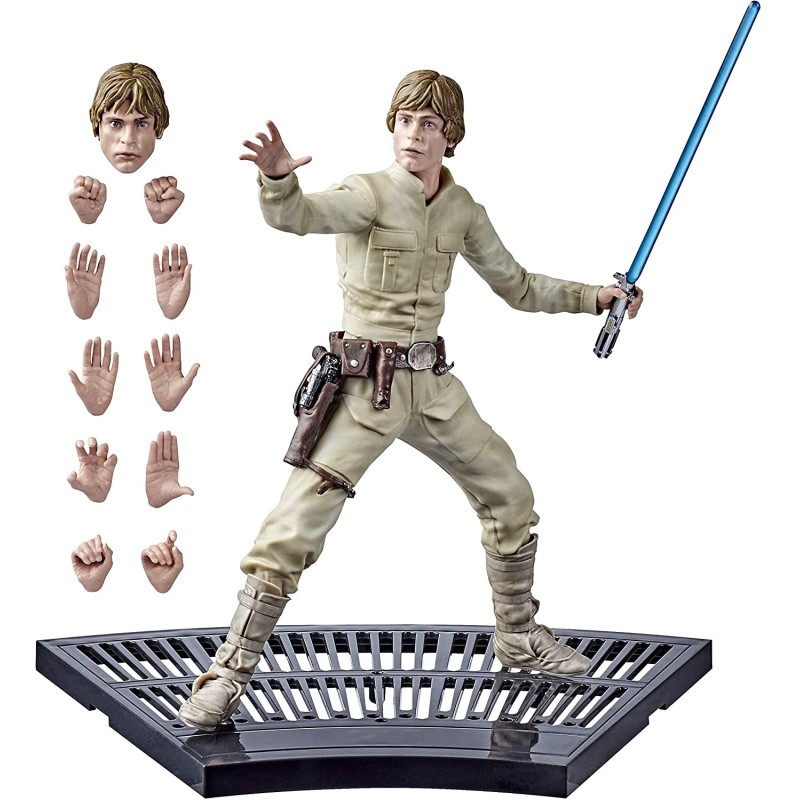 Activar caliente cebra Figura Luke Skywalker Hyperreal Star Wars The Black Series
