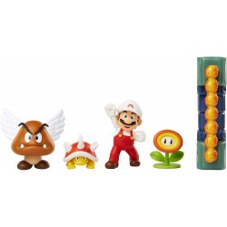 Diorama Castillo de Lava 6 cm Mario Bros