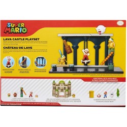 PlaySet Castillo de Lava 6 cm Mario Bros