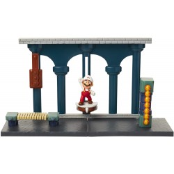 PlaySet Castillo de Lava 6 cm Mario Bros