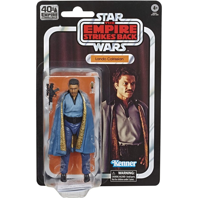 Figura Articulada Lando Calrissian 15 cm Star Wars The Black Sereies 40th Aniversario