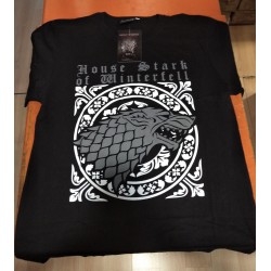 Camiseta House Stark of Winterfell Juego de Tronos