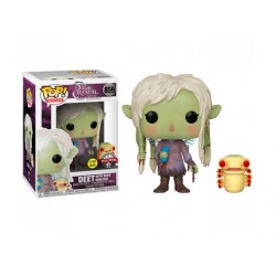 Figura POP Deet con Baby Nurlock Cristal Oscuro (Brilla en la oscuridad)