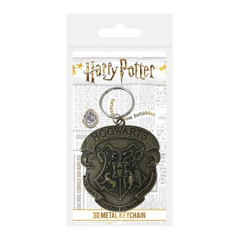 Llavero Metal Hogwarts Harry Potter