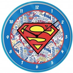 Reloj de Pared Logo Superman DC
