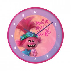 Reloj de Pared Music Is Life Trolls