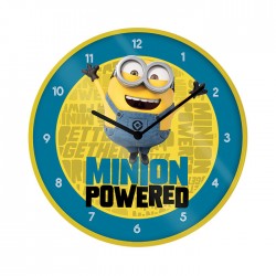 Reloj de Pared Minion Powered Minions