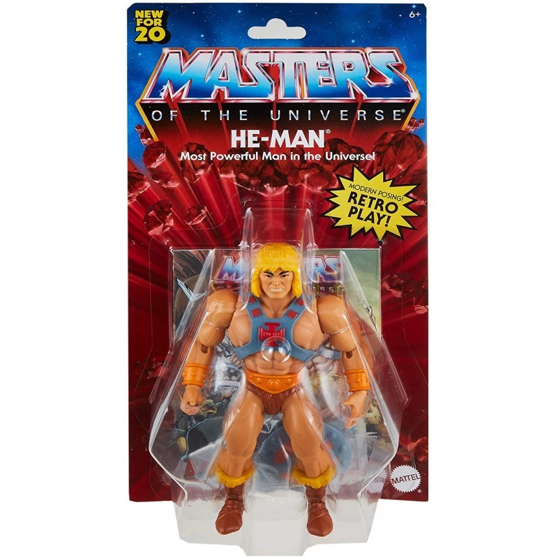 Figura Articulada He-Man Masters of the Universe Origins 14 cm Mattel