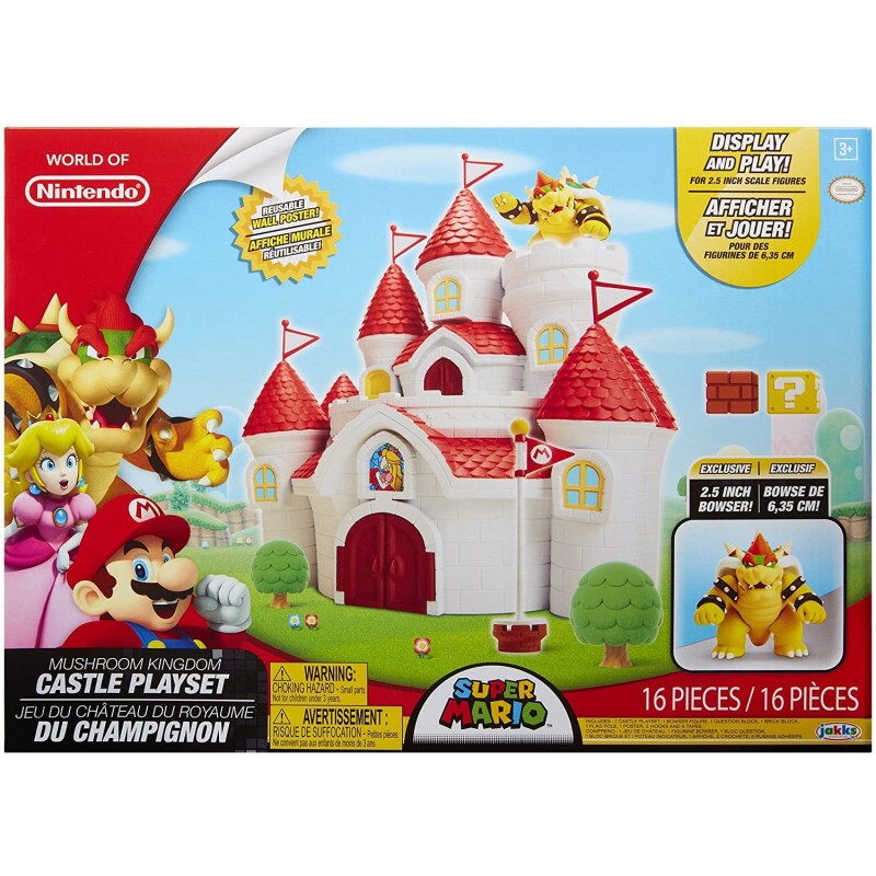 PlaySet Castillo del Reino Champiñon Mario Bros