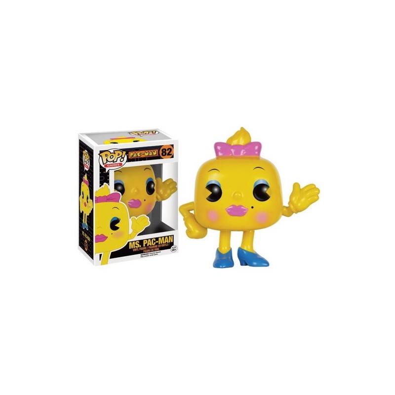 Figura Pop Señora Pac-man Pac-man