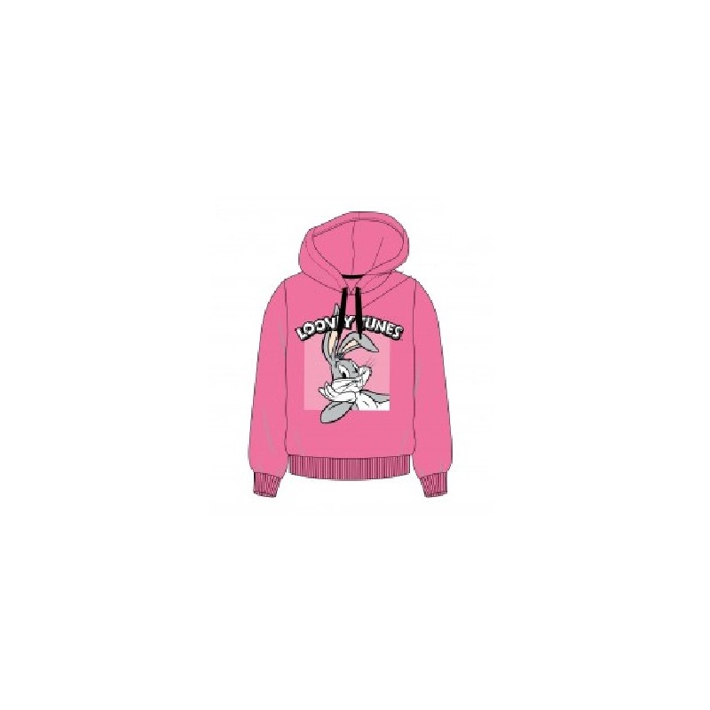 Sudadera Rosa Looney Tunes