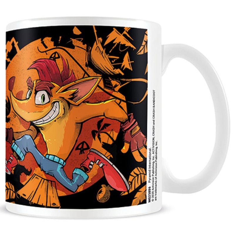 Taza Crash Bandicoot 4 Spotlight 320 ml