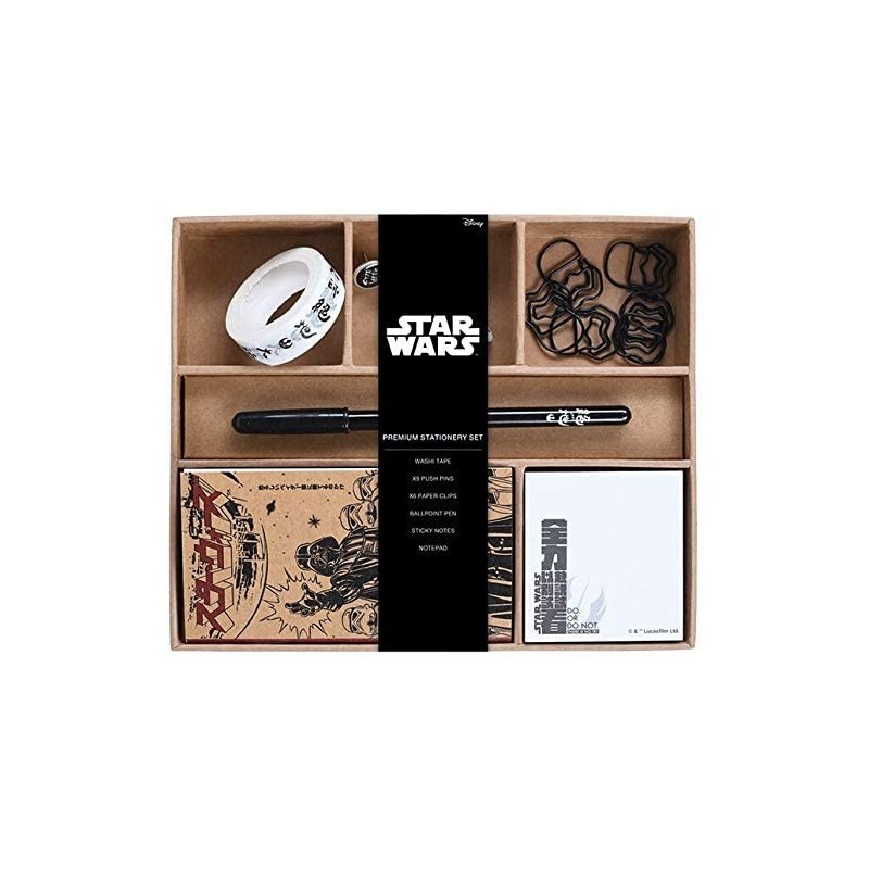 Set Papelería Premium Star Wars