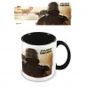 Taza The Mandalorian Interior a Color Negro Star Wars 320 ml