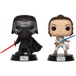 Pack 2 Figuras POP Kylo Ren Supreme Leader & Rey Star Wars (Edición Especial)