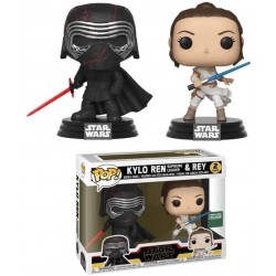 Pack 2 Figuras POP Kylo Ren Supreme Leader & Rey Star Wars (Edición Especial)