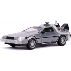 Réplica Delorean Regreso al Futuro II con Luz 1:24 Jada