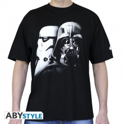 Camiseta Negra Vader-Troopers Star Wars