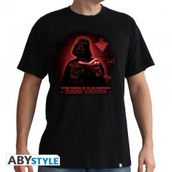 Camiseta Negra Darth Vader Faith Star Wars