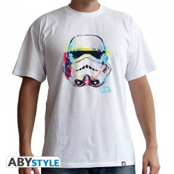 Camiseta Blanca Casco Stormtrooper Star Wars