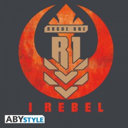 Camiseta Gris Oscura I Rebel Star Wars