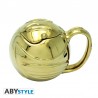 Taza 3D Snitch Dorada Harry Potter 450 ml