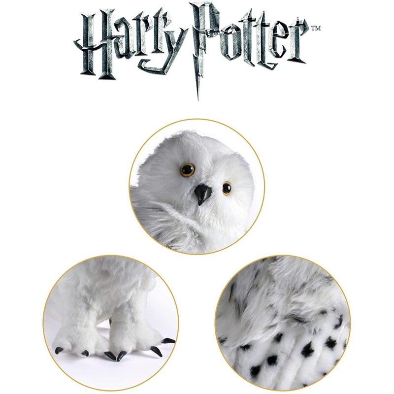 ▷ Peluche Hedwig 30cm Harry Potter Noble