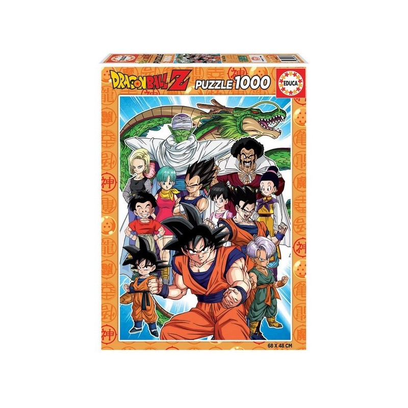 Puzzle Personajes 1000 Piezas Dragon Ball Z Educa