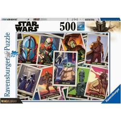 Puzzle The Mandalorian Star Wars 500 piezas Ravensburger