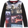 Camiseta Manga Larga Niño Negra Kylo Ren Star Wars