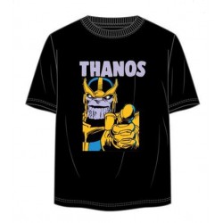 Camiseta Negra Thanos Marvel