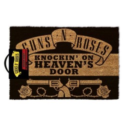 Felpudo Knockin' on heaven's door Guns and Roses 40 x 60 cm