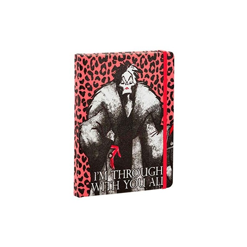 Cuaderno A5 Cruella de Vil Disney