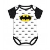 Body Bebé Batman Blanco DC