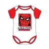 Body Bebé Spiderman Blanco Marvel